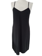 Body Essentials by Tchibo czarna halka pod sukienkę  r 40/42