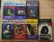 R.L. Stine Gęsia Skórka 5 tomów + Gratisy 