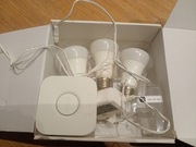 3 żarówki Philips hue white +mostek (zestaw startowy)