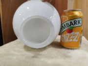 15cm Klosz kula art'deco na śrubki 8cm montaż