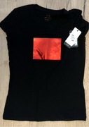 Koszulka t-shirt damska Armani Exchange czarnygina
