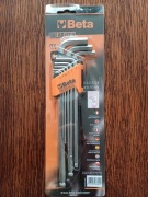 Zestaw kluczy imbusowych BETA 96LBP/SC9