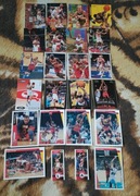 Atlanta Hawks karty NBA Upperdeck Fleer 