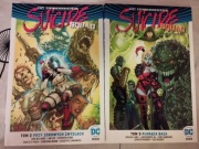 Suicide squad przy zdrowych zmysłach, płonąca baza 