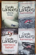 Camila Lackberg x 4: Kaznodzieja, Kamieniarz, Ofiara losu, Niemiecki bękart