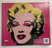 LEGO Art, klocki, Marilyn Monroe Andy'ego Warhola, 31197