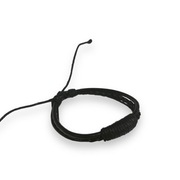 BRANSOLETKA MĘSKA SKÓRZANA RZEMYK BOHO