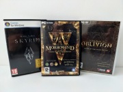 Kolekcja The Elder Scrolls III Morrowind IV: Oblivion V: Skyrim ZESTAW!
