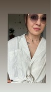 Komplet letni beż-melanż