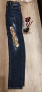 Spodnie damskie jeansowe