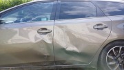 Toyota auris ii kombi 1g2 drzwi lewe tył gołe 