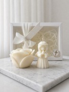 Podziękowanie dla gości świeca sojowa Komunia Chrzciny Dziewczynka| noya