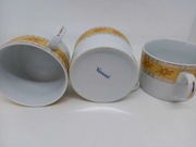 Filiżanki Verona pozłacane