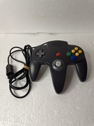 Oryginalny kontroler pad do Nintendo 64 N64 - czarny szary, w dorbym stanie