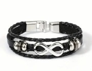 Męska bransoletka nieskończoność