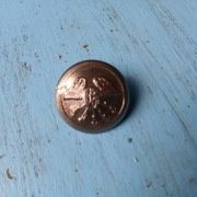 Stary Guzik niemieckiego Motorniczego.Tramwaj.