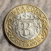 9 Kraków Lajkonik 2011 moneta zastępcza 