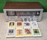 Amplituner SOUNDESING 5832 - 8-track kaseta radio + 8 kaset Jedyny taki !!!