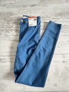 Jeansy 34 XS skinny high waist jeggins