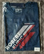 Nowy T-Shirt Williams F1 R. Kubica 2018 - L