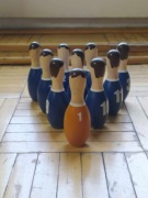 mini kręgle piłkarzyki Muji