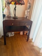 Stolik, niciak drewniany