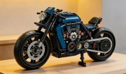 Motocykl z klocków - zestaw dla dorosłych 