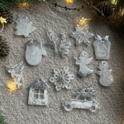 Ozdoby świąteczne zestaw MINI na mała choinkę 