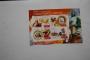 Gwinea Mi 11193-96** Georg Friedrich Handel /ms/