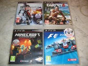 ps3 gry4x minecraft F1 farcry3 battlefield4