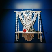 PROMOCJA !!! Makrama półka 1, Zaplątana Makrama