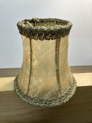 abażur skorzany uniwersalny na zarowke starodawny do naprawy