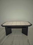 Stylowa ława pokerowa - idealna do gry i spotkań towarzyskich! 130x70