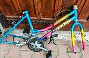 Rama roweru molibdenowo chromowa, części.
