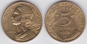 5 CENTYMÓW FRANKÓW