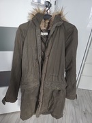 Parka kurtka khaki M