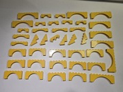 KLOCKI LEGO ZAMKOWE ELEMENTY CASTLE PIRACI ZAMEK LICYTACJA ŚCIANY ŁUKI