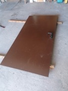 Drzwi techniczne metalowe 100