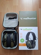 Ochronniki słuchu RealHunter Active ProSHOT BT aktywne oliwkowe