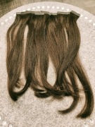 Naturalne włosy do zagęszczania metodą kanapkową 