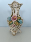 Wazon porcelanowy Kapodimonte w stylu vintage