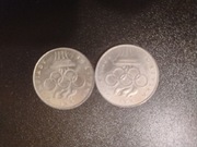 5 srebrnych monet 2x 200zl olimpiada, 5marek 1932, 2marki 1939, 2zł kobieta