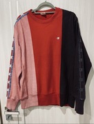 Bluza męska Champion dekatyzowana czerwona lampasy L