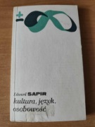 SAPIR - KULTURA, JĘZYK, OSOBOWOŚĆ