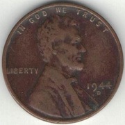 84 USA 1 cent 1944 D