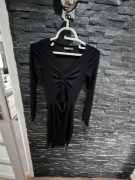  sukienka taliowana o dopasowanym kroju z wycięciem pod biustem ,roz XXS