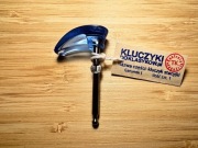 Kluczyk stacyjki –  WSK / WFM / SHL - 46mm błękitny