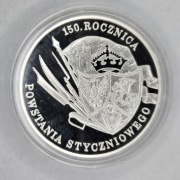 Kolekcjonerska moneta 10zł 150 rocznica powstania styczniowego