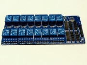 Moduł przekaźników 16 kanałów z optoizolacją - styki 10A/250VAC - cewka 12V