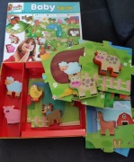 Baby farm układanka puzzle 1-4 carotina baby